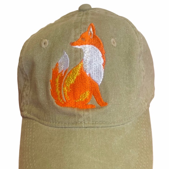 Fox Embroidery Cap - Picture 3 of 4